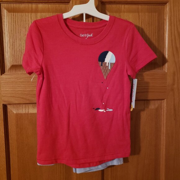 Cat & Jack Other - NWT Cat & Jack T-Shirt & Short Set 2T